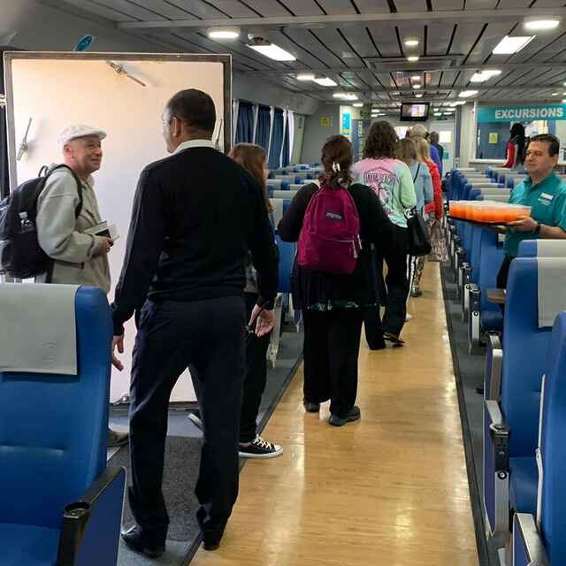 Miami to Bimini boarding the ship in Fort Lauderdale Cruise Port